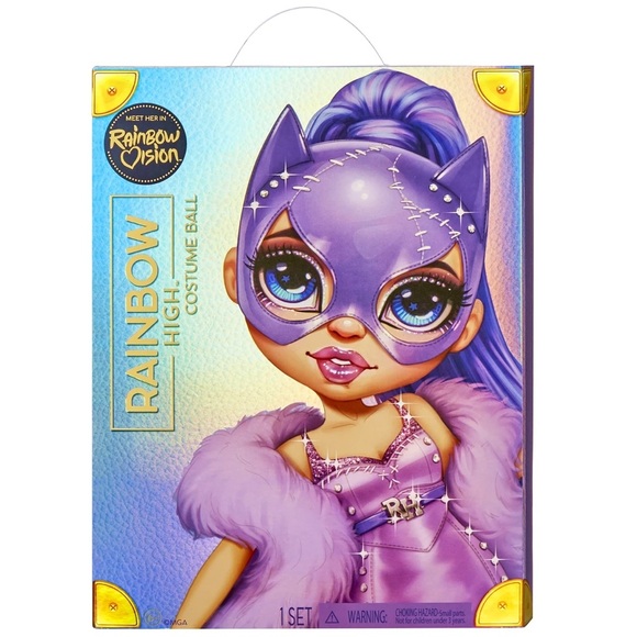 NWT RAINBOW HIGH VIOLET COSTUME BALL - Picture 1 of 8